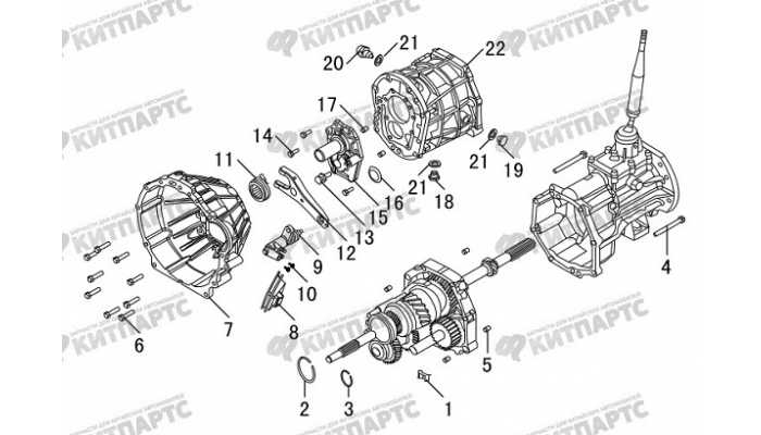 Картер сцепления Great Wall Hover H5