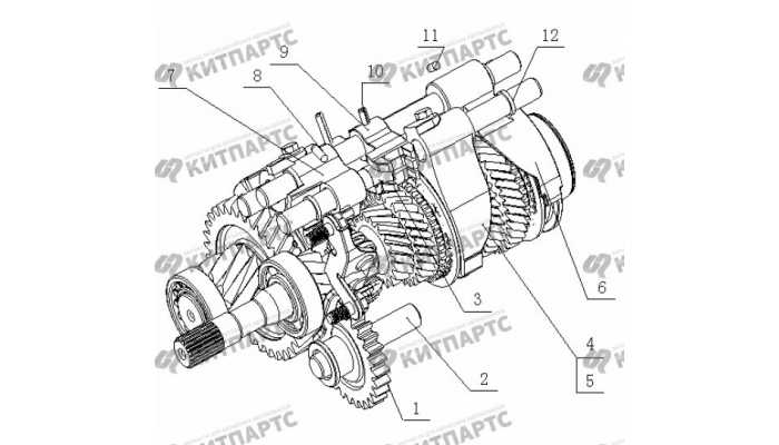 S160 Вилки переключения передач Geely